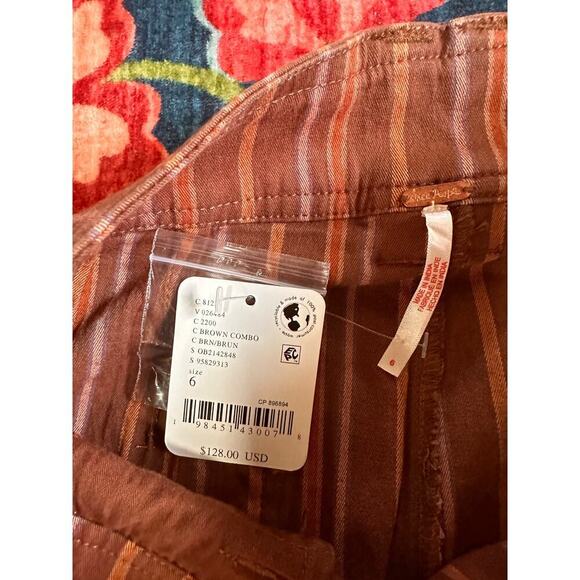 NWT Free People Ingrid Boot Crop Pants Size 6 - Picture 5 of 6